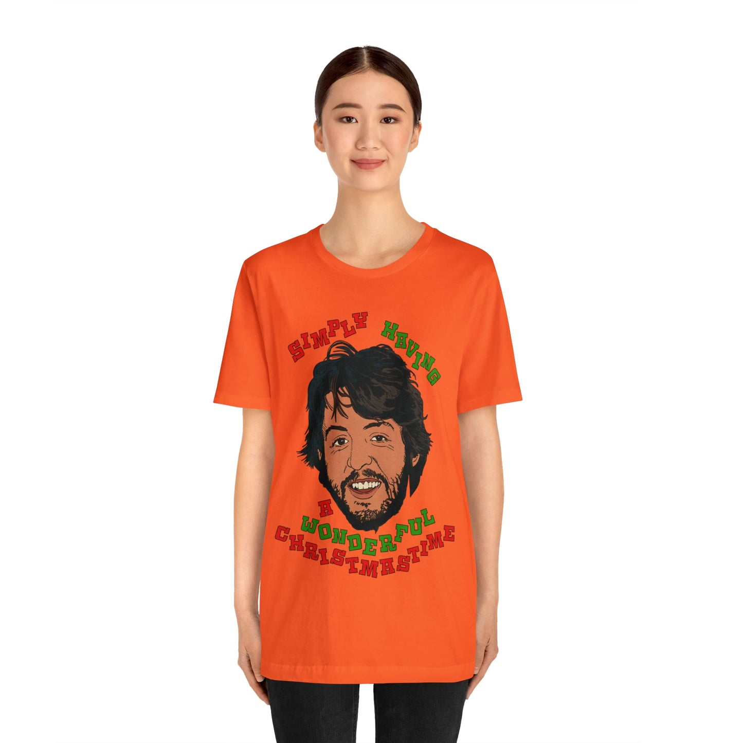 Paul McCartney - Wonderful Christmastime - Unisex Jersey Short Sleeve Tee