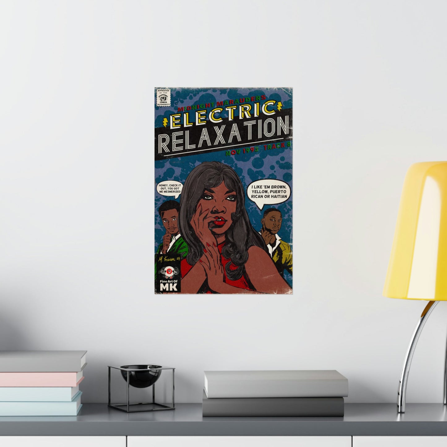 A Tribe Called Quest - Electric Relaxation- Matte Vertical Poster