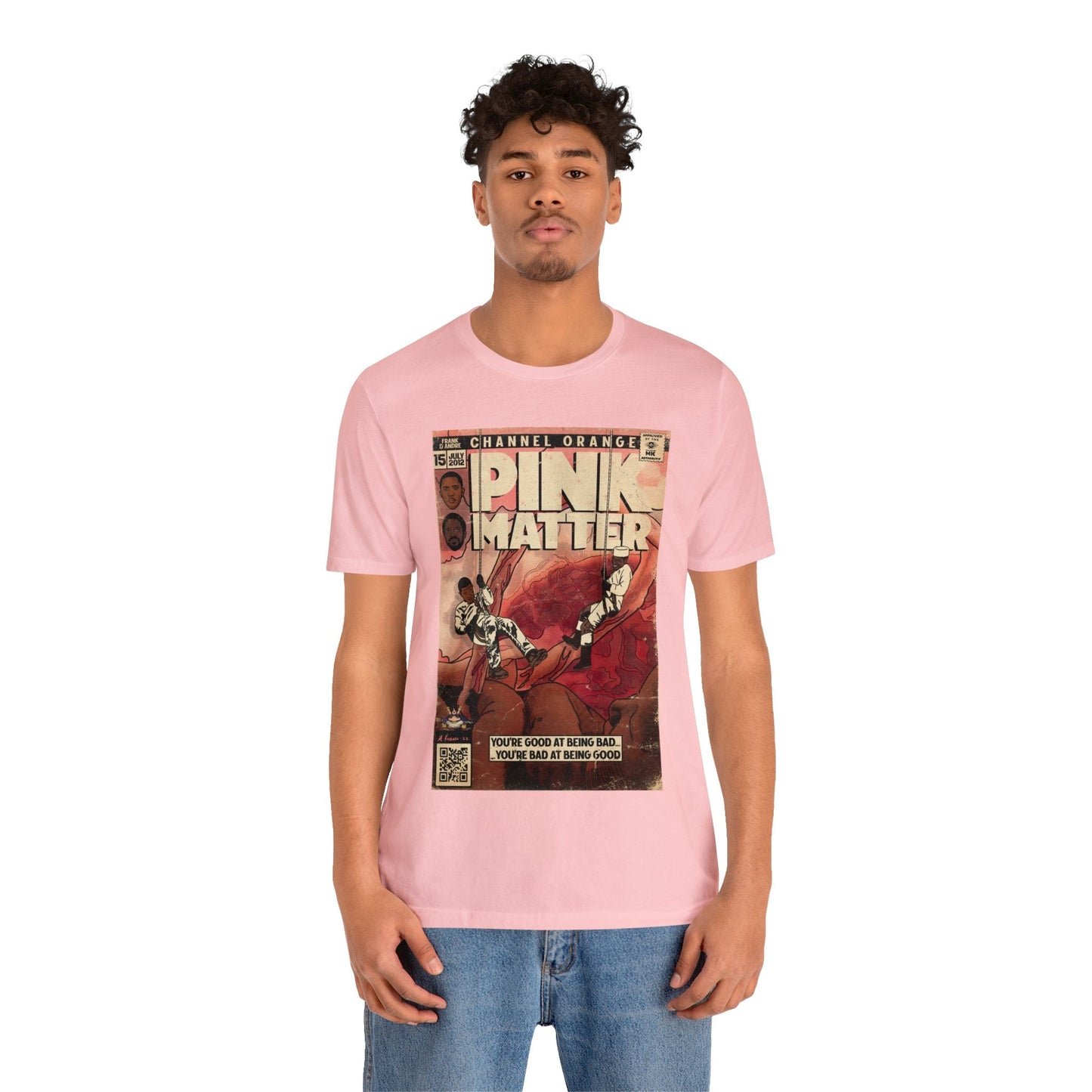 Frank Ocean & Andre 3000 - Pink Matter - Unisex Jersey Short Sleeve Tee