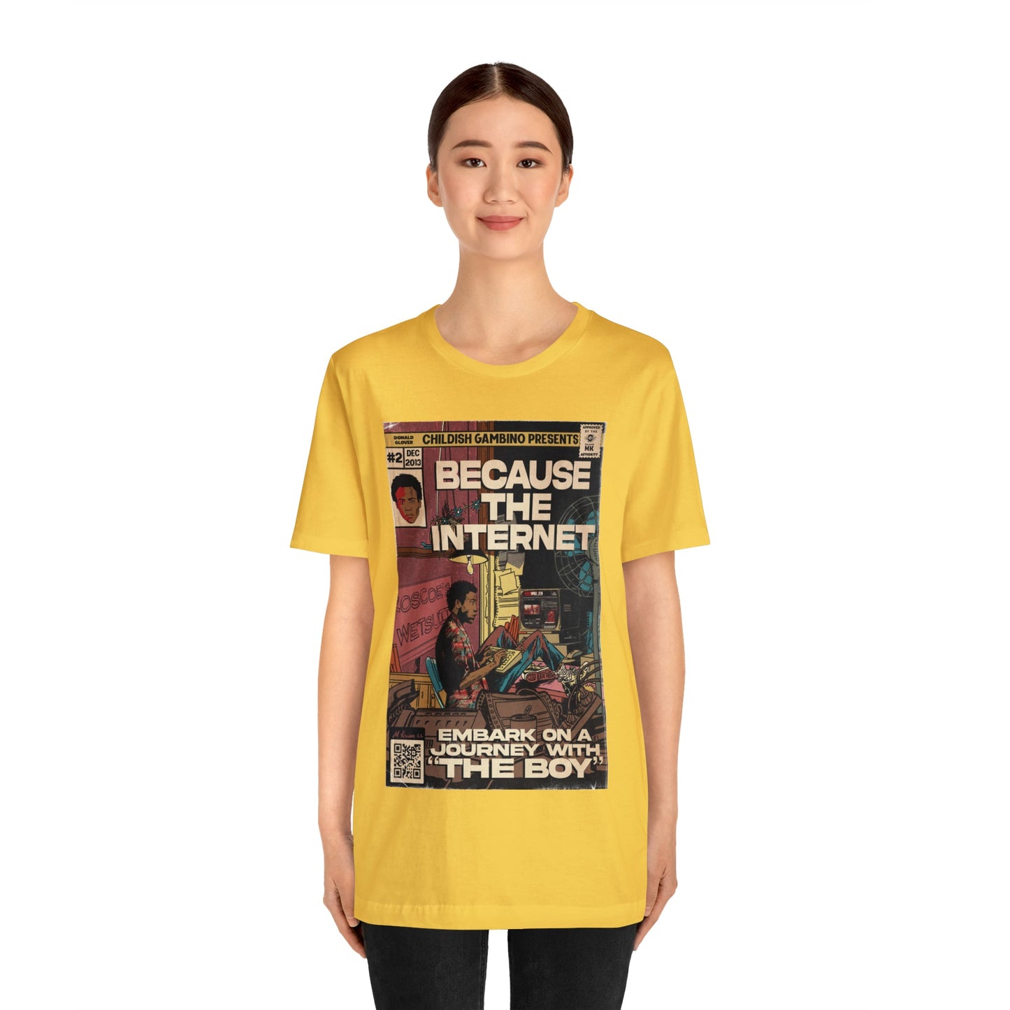 Childish Gambino- Because The Internet - Unisex Jersey Short Sleeve Tee