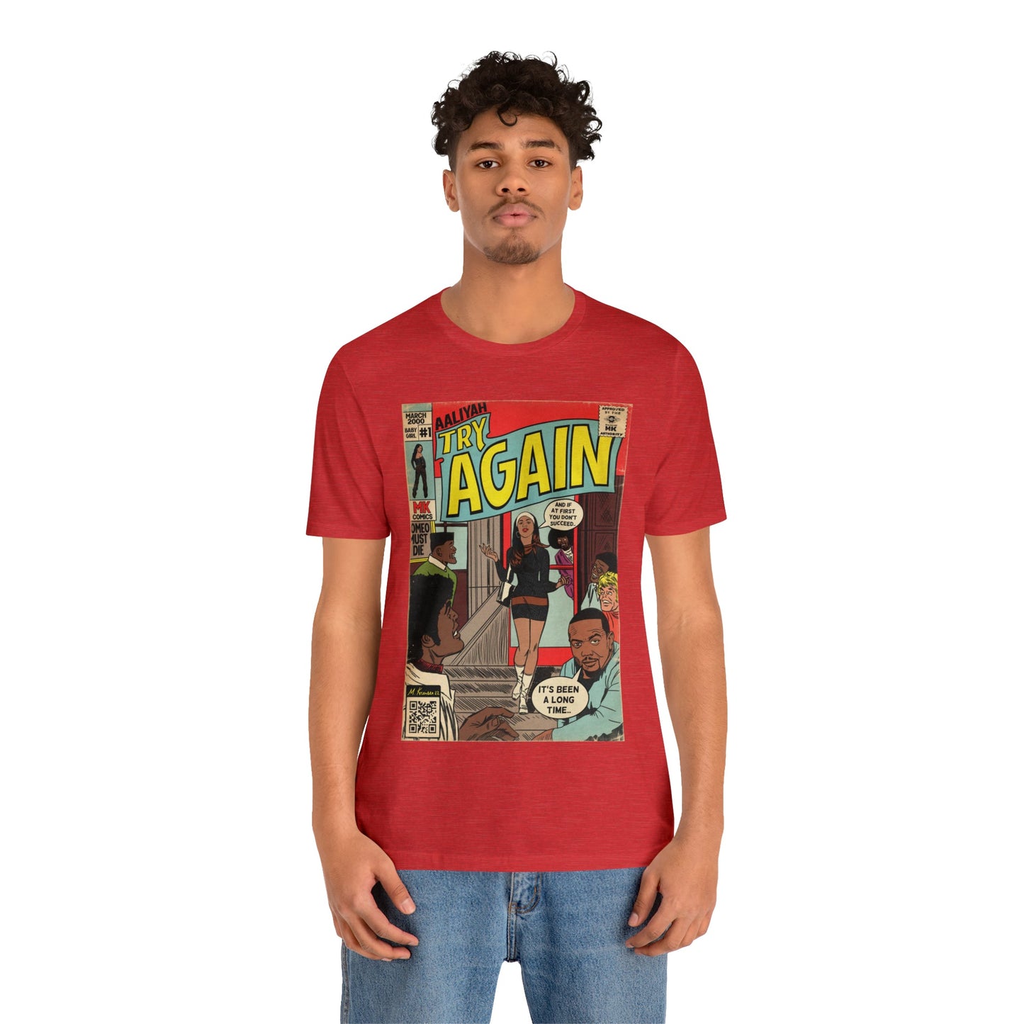 Aaliyah - Try Again - Unisex Jersey Short Sleeve Tee