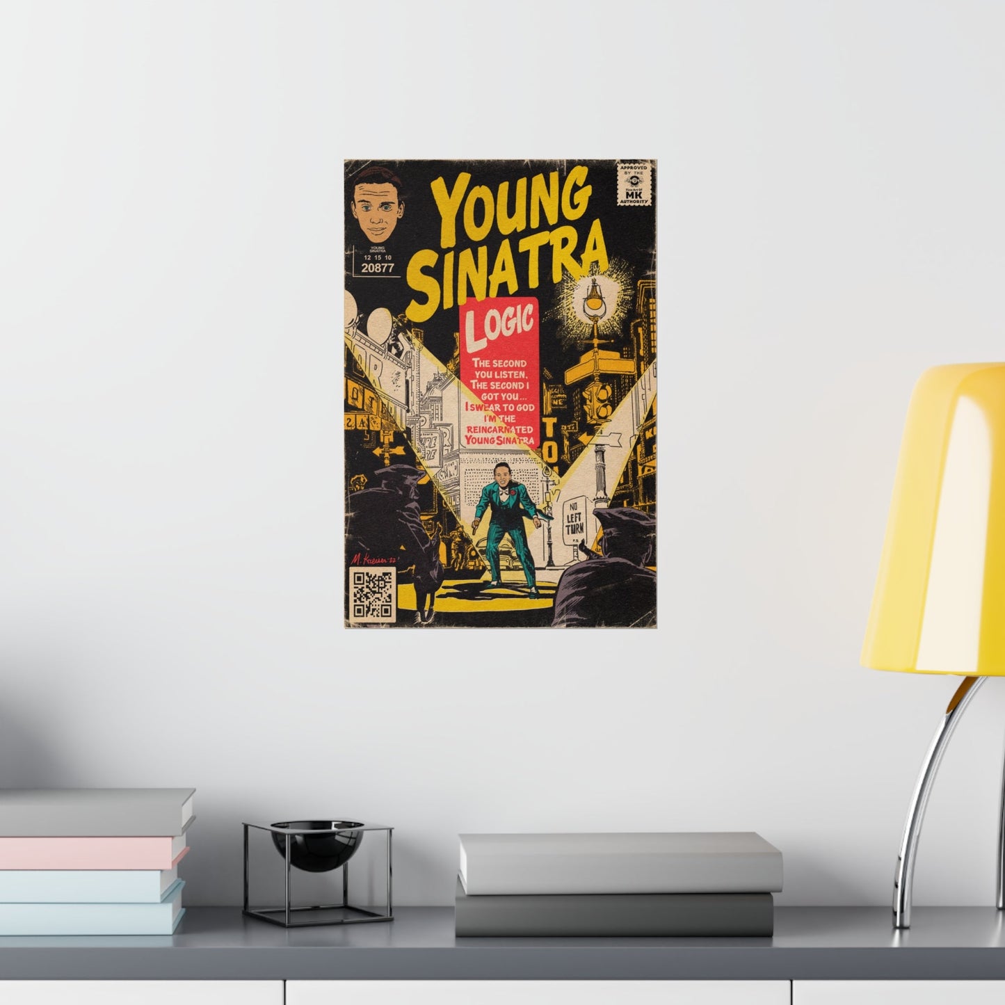 Logic - Young Sinatra - Vertical Matte Poster