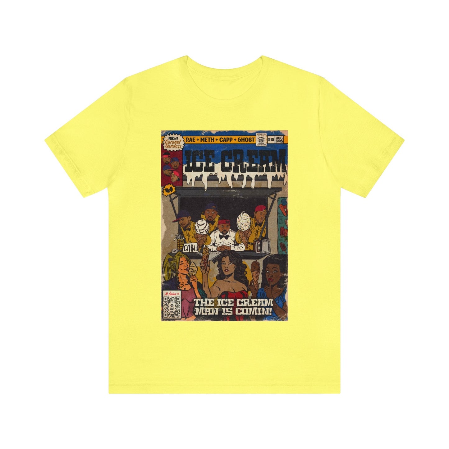 Raekwon- Ice Cream - Wu-Tang - Unisex Jersey Short Sleeve Tee