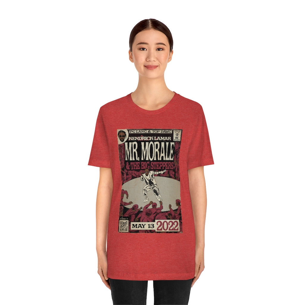 Kendrick Lamar - Mr. Morale & The Big Steppers - Comic Art -Unisex Jersey Short Sleeve Tee