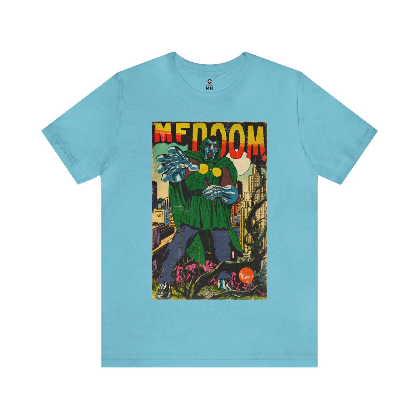 MF DOOM - Comic Book Art - Unisex Jersey T-Shirt