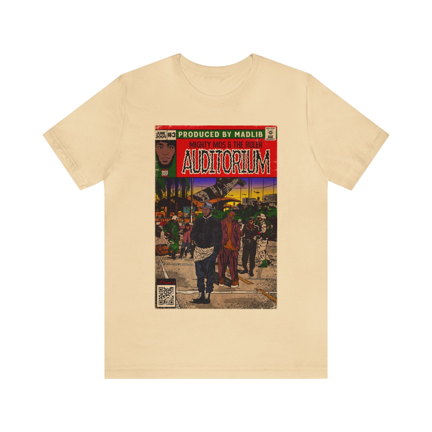 Mos Def & Slick Rick - Auditorium- Unisex Jersey Short Sleeve Tee