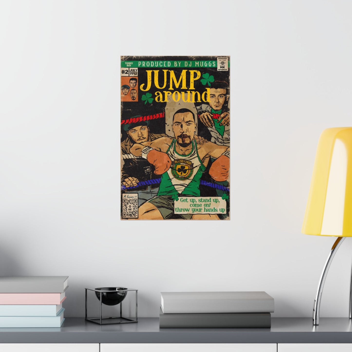 House of Pain - Jump Around -  Vertical Matte Poster