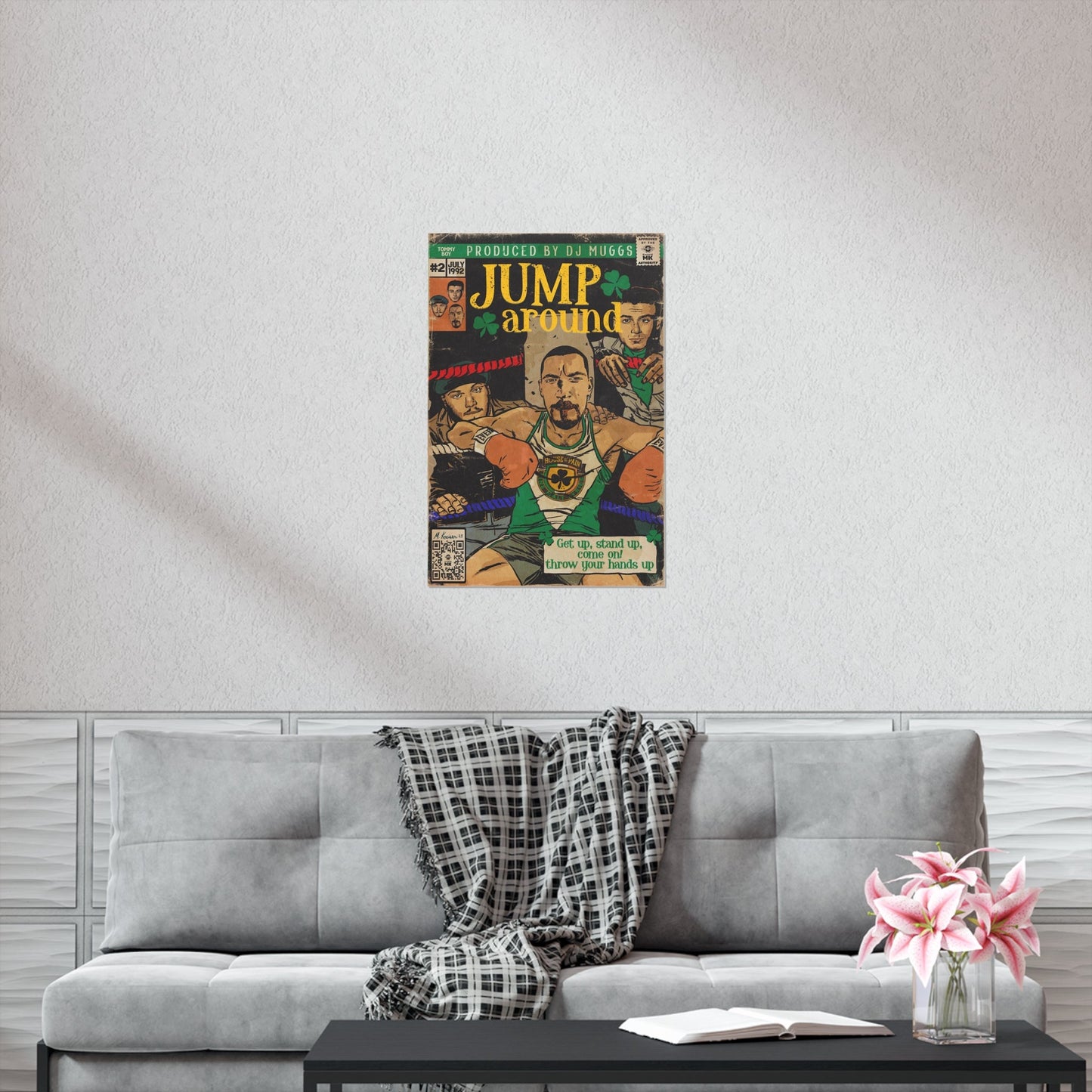 House of Pain - Jump Around -  Vertical Matte Poster