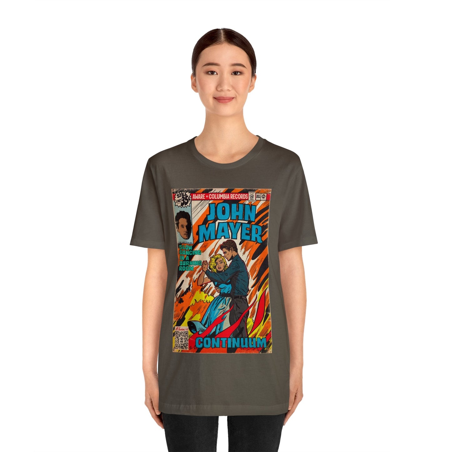 John Mayer - Slow Dancing in a Burning Room - Unisex Jersey Short Sleeve Tee