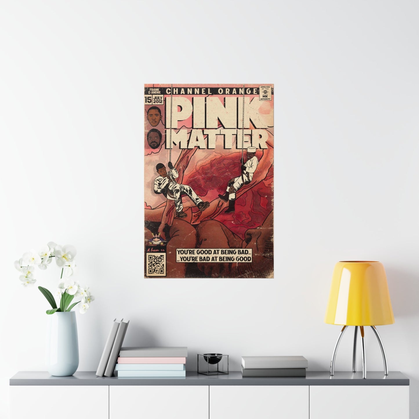 Frank Ocean - Pink Matter - Andre 3000 - Vertical Matte Poster