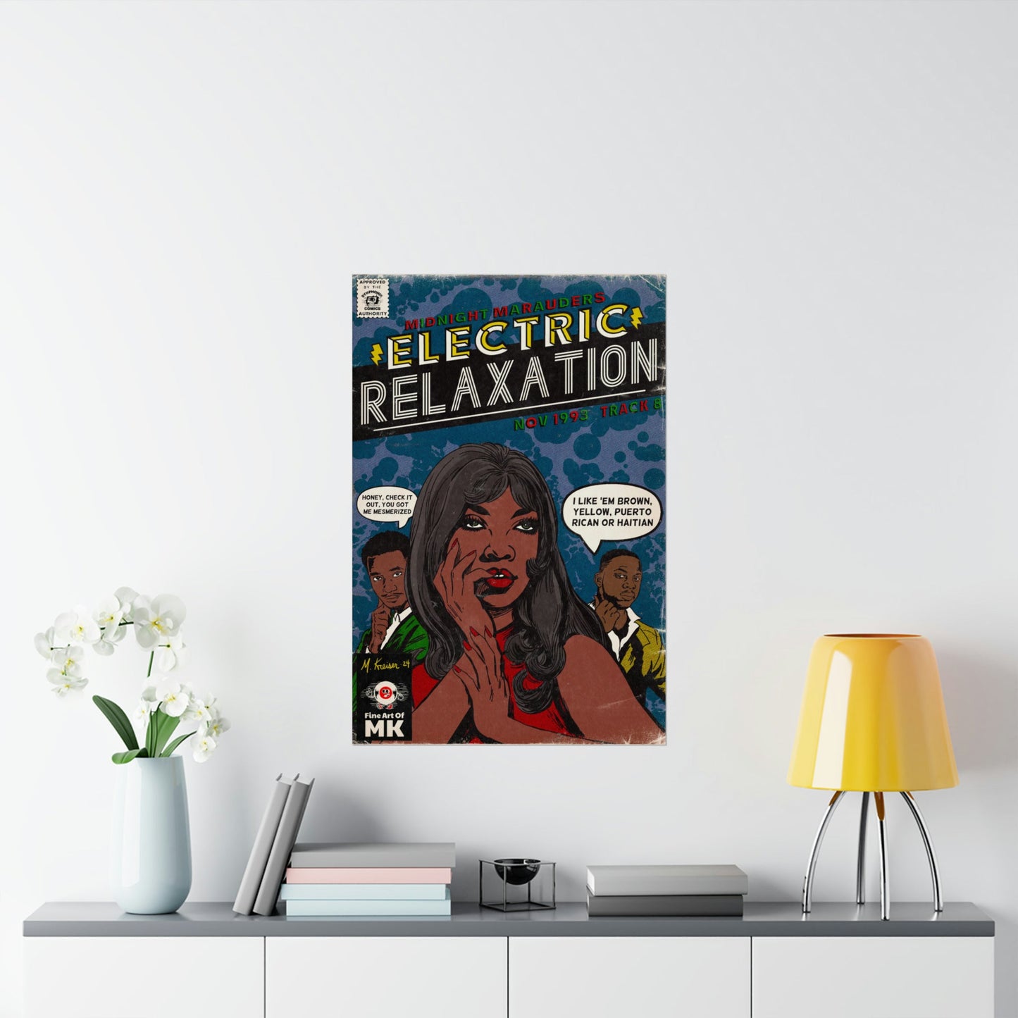 A Tribe Called Quest - Electric Relaxation- Matte Vertical Poster