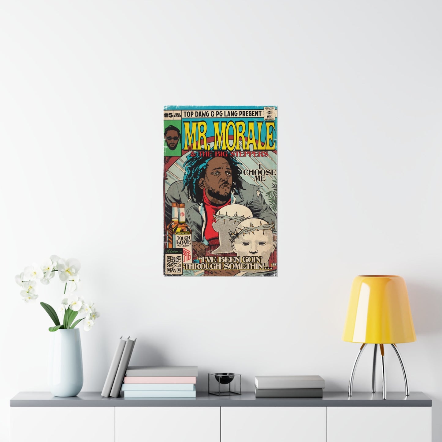 Kendrick Lamar- Mr. Morale & The Big Steppers - Vertical Matte Poster