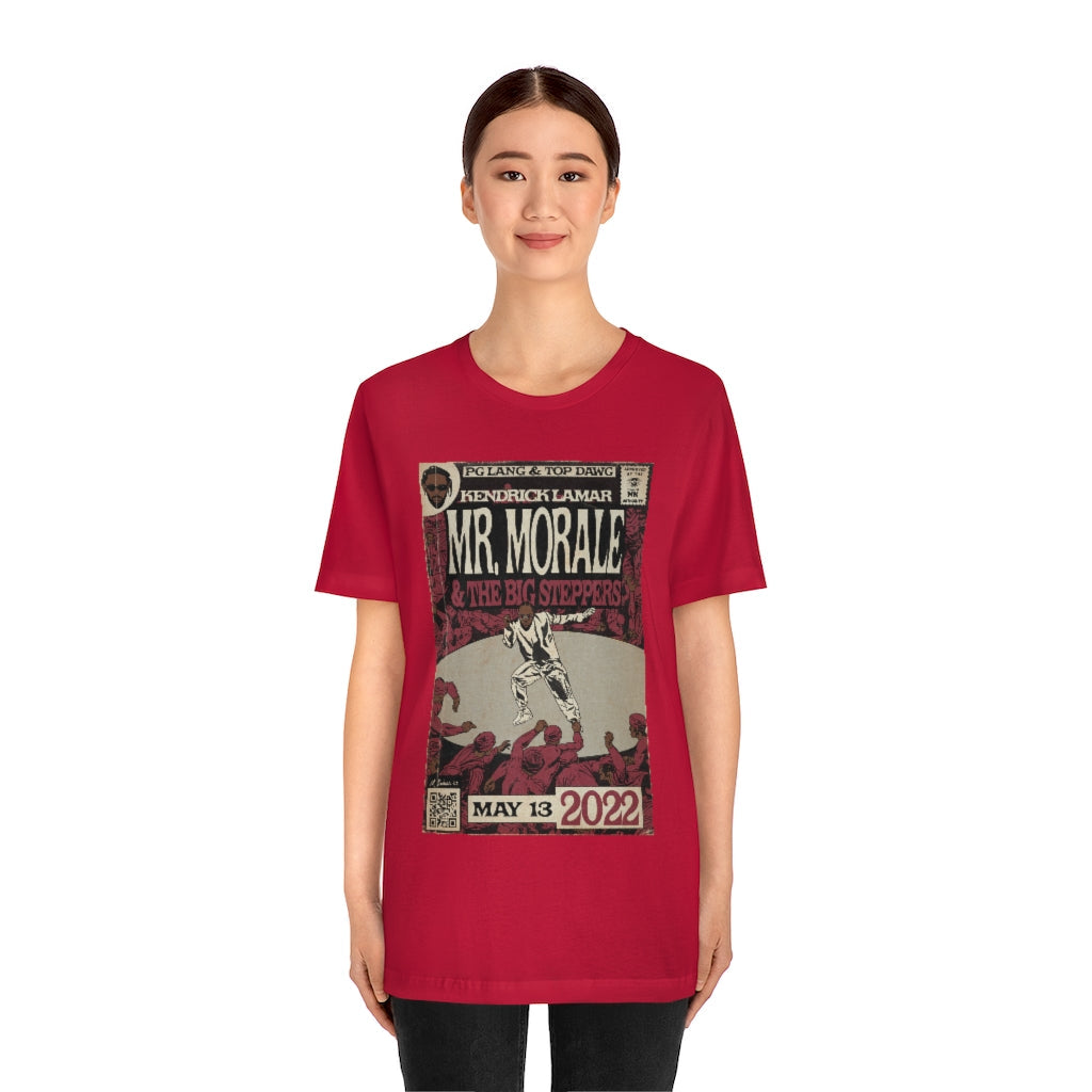 Kendrick Lamar - Mr. Morale & The Big Steppers - Comic Art -Unisex Jersey Short Sleeve Tee