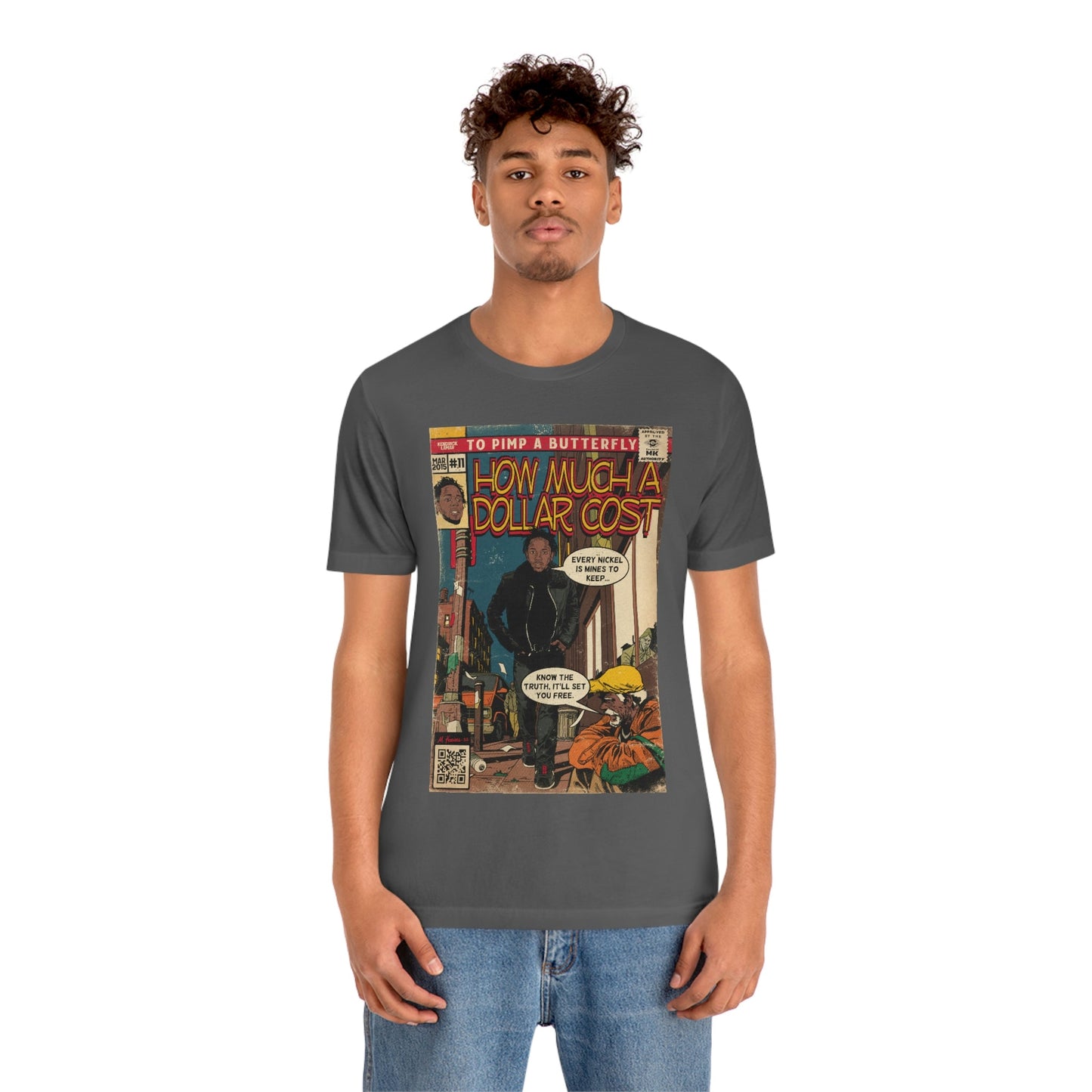 Kendrick Lamar - How Much A Dollar Cost - Unisex Jersey Short Sleeve Tee