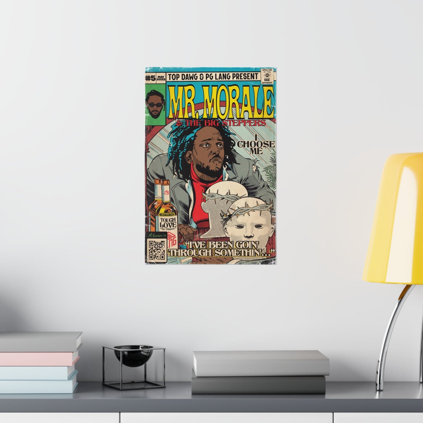 Kendrick Lamar- Mr. Morale & The Big Steppers - Vertical Matte Poster