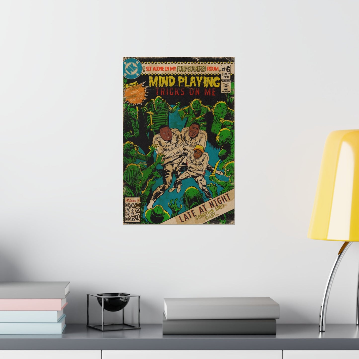 Geto Boys - Mind Playing Tricks - Vertical Matte Poster