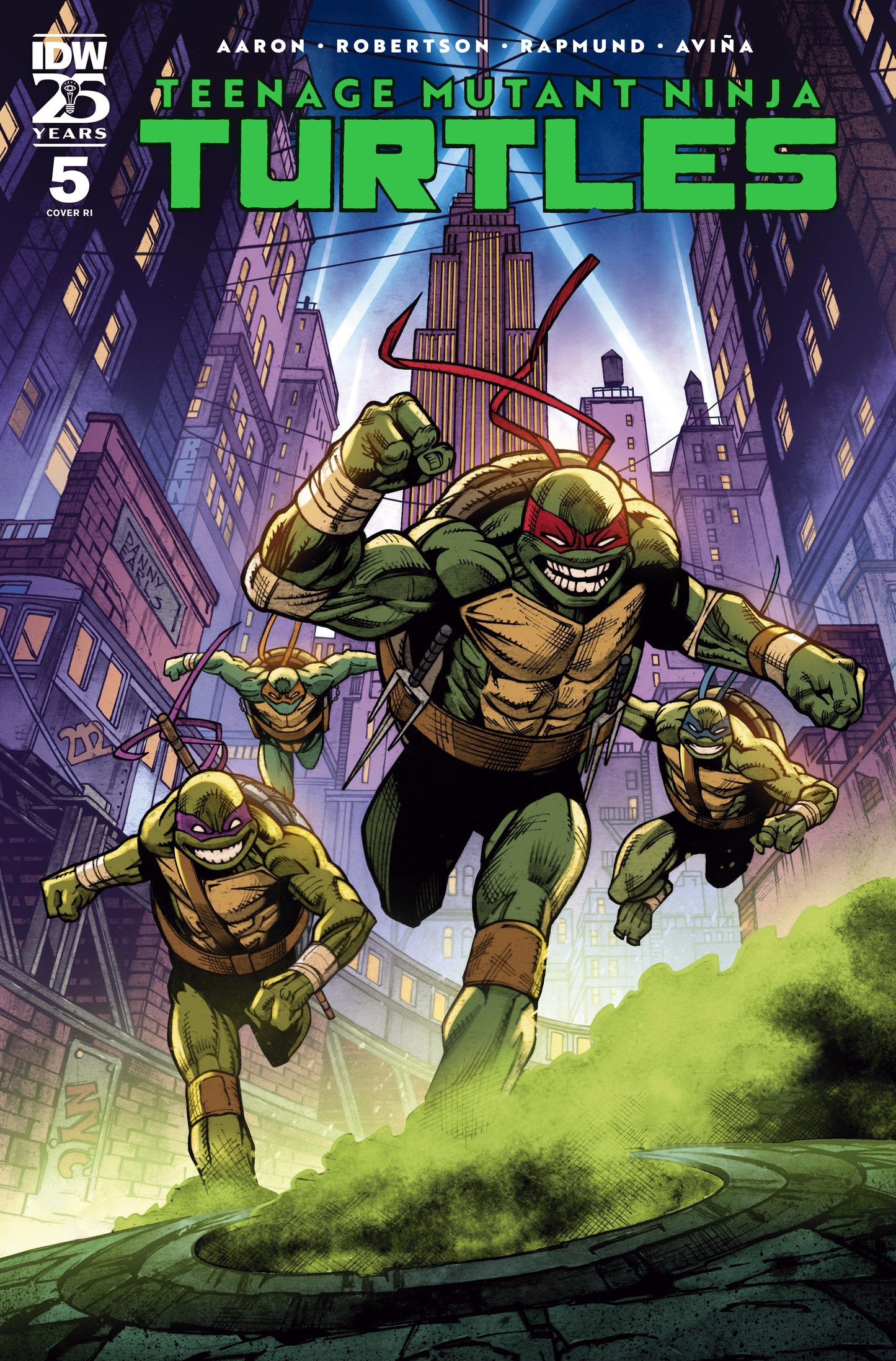 Teenage Mutant Ninja Turtles (2024) #5 1:25 Earls