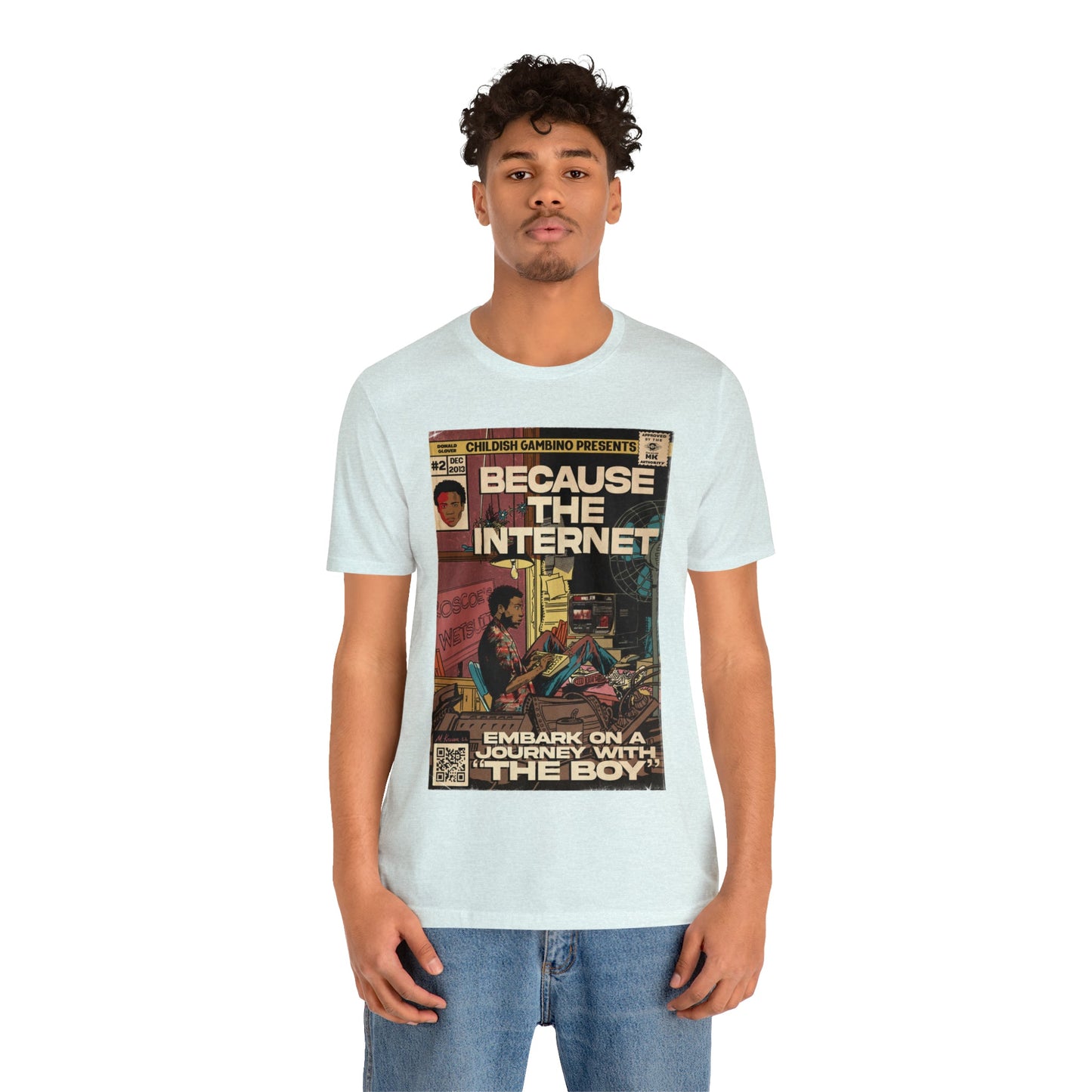 Childish Gambino- Because The Internet - Unisex Jersey Short Sleeve Tee