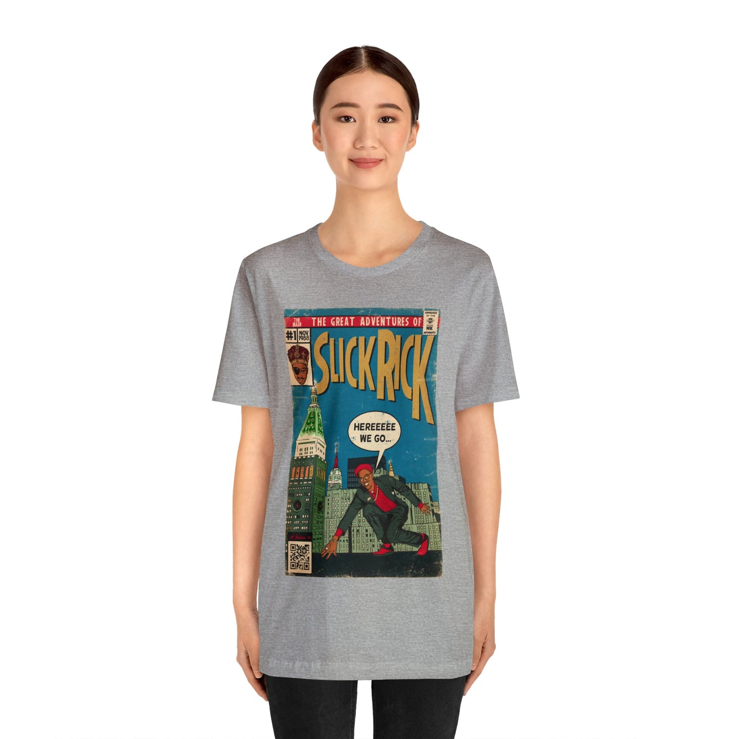 The Great Adventures of Slick Rick - Comic Art - Unisex Jersey Short Sleeve Tee