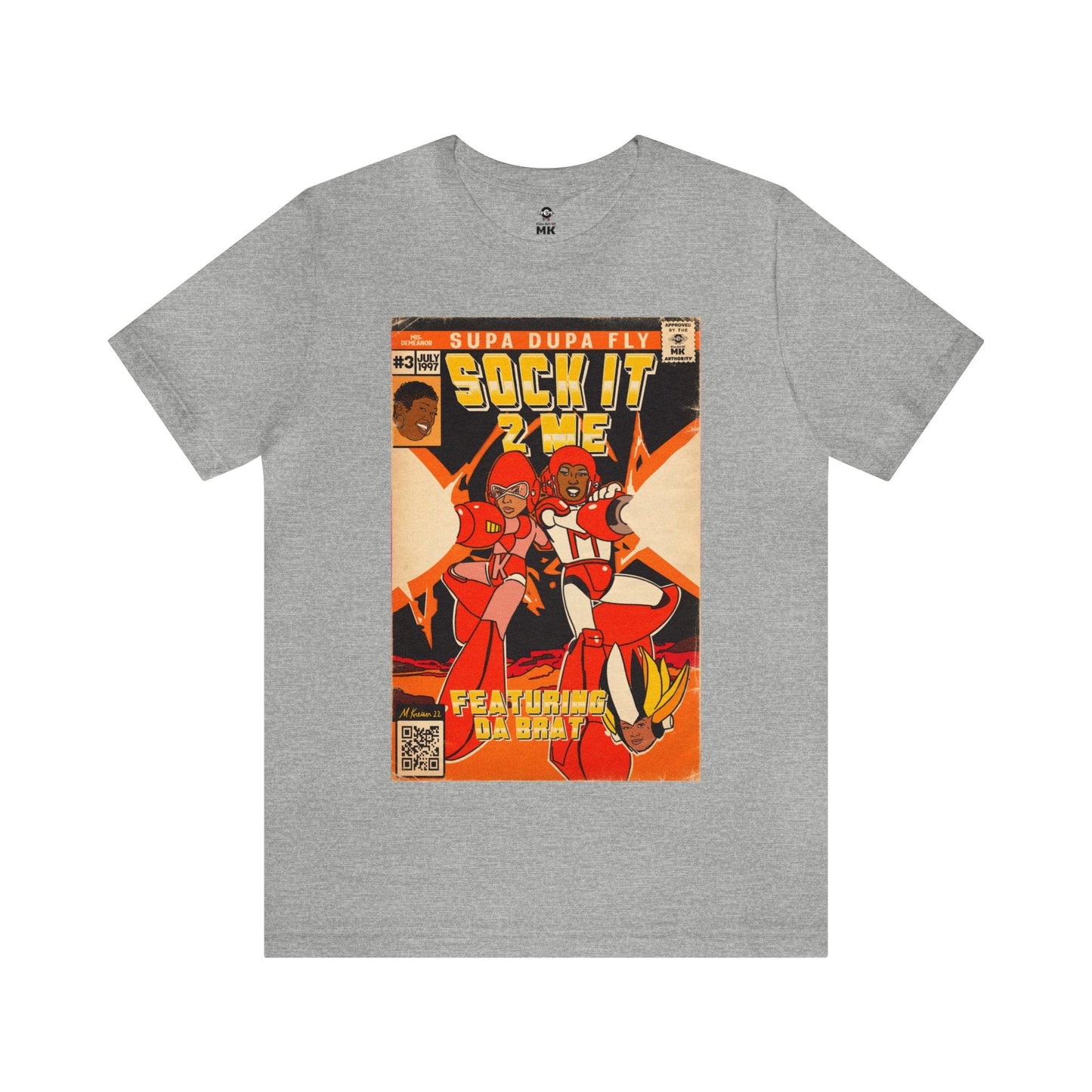 Missy Elliot, Da Brat, & Lil Kim - Sock It To Me - Unisex Jersey Short Sleeve Tee