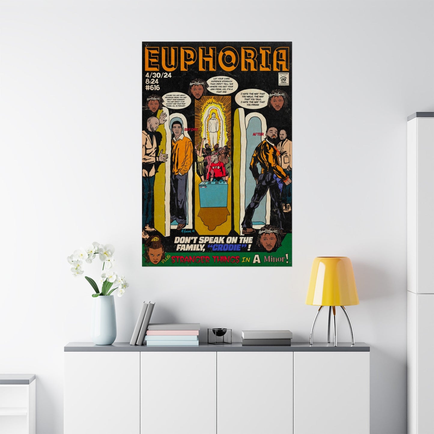 Kendrick Lamar - Euphoria - Matte Vertical Posters