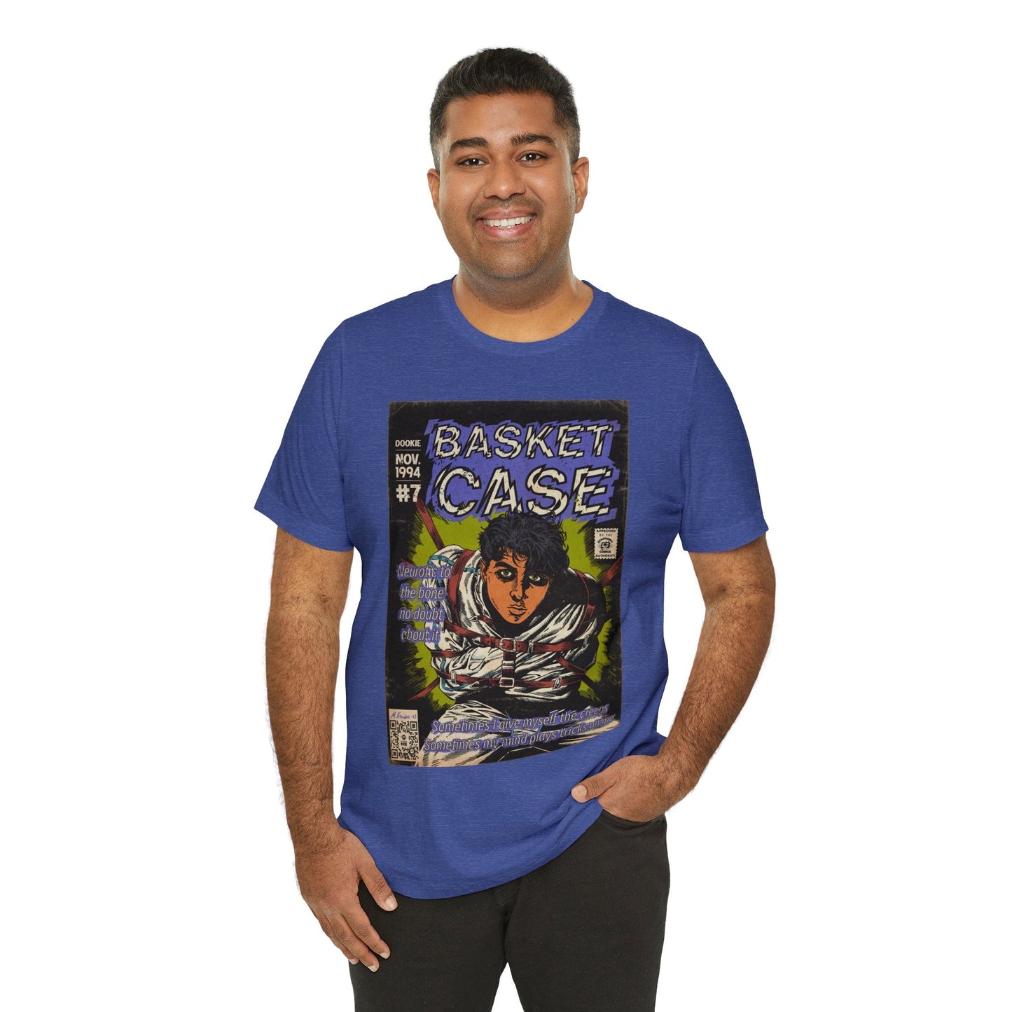 Green Day - Basket Case - Unisex Jersey Short Sleeve Tee