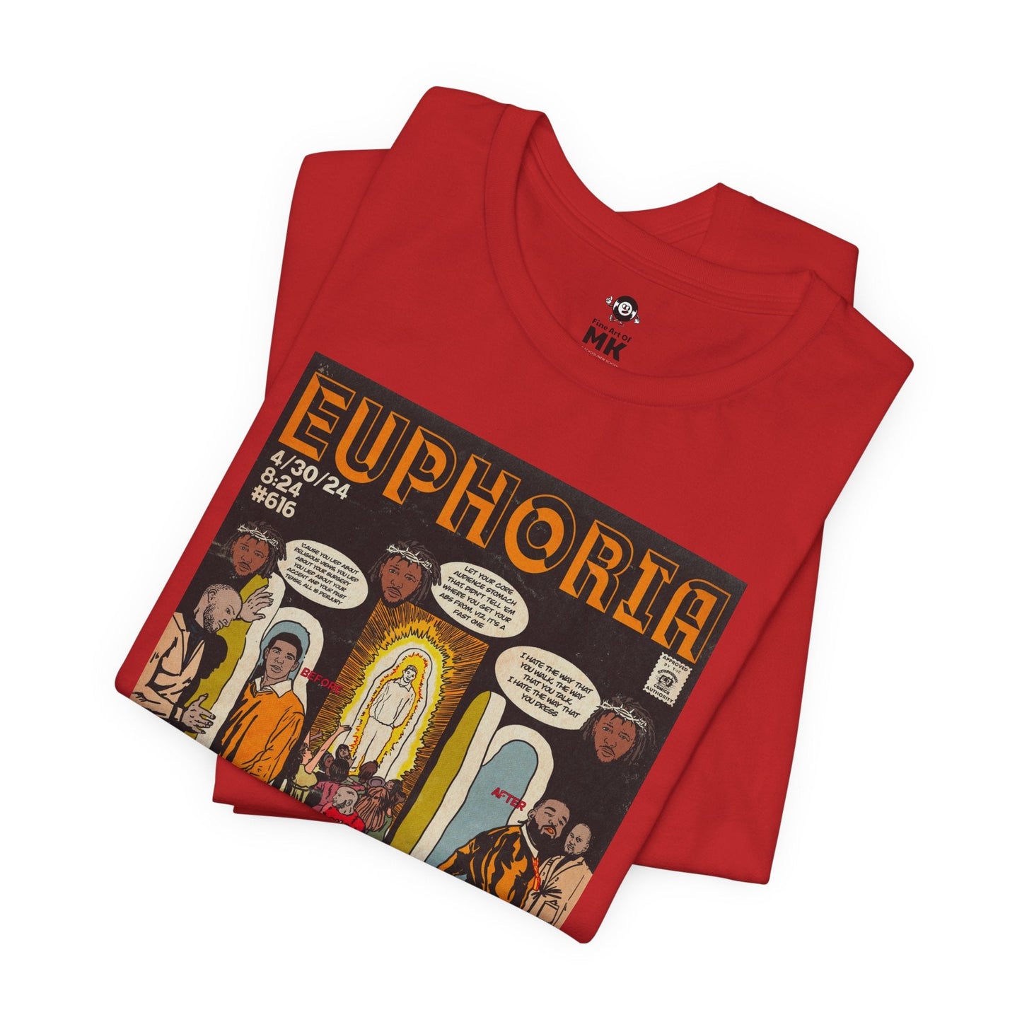 Kendrick Lamar - Euphoria - Unisex Jersey Short Sleeve Tee