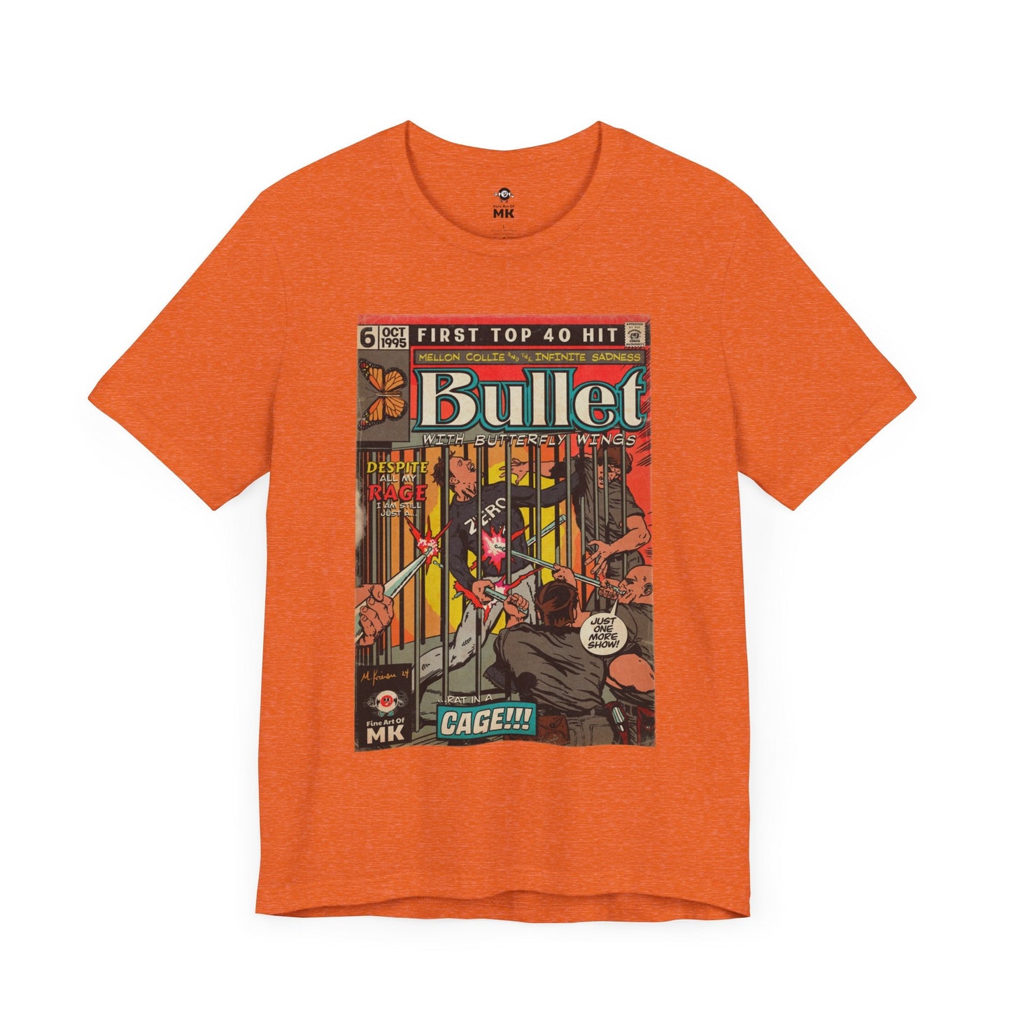 Smashing Pumpkins - Bullet With Butterfly Wings - Unisex Jersey Short Sleeve Tee