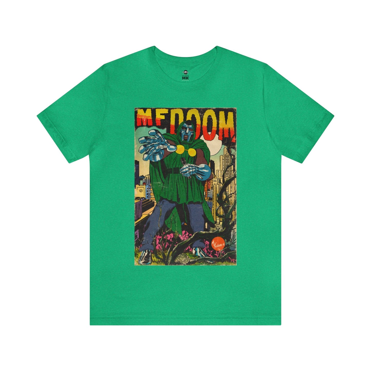 MF DOOM - Comic Book Art - Unisex Jersey T-Shirt