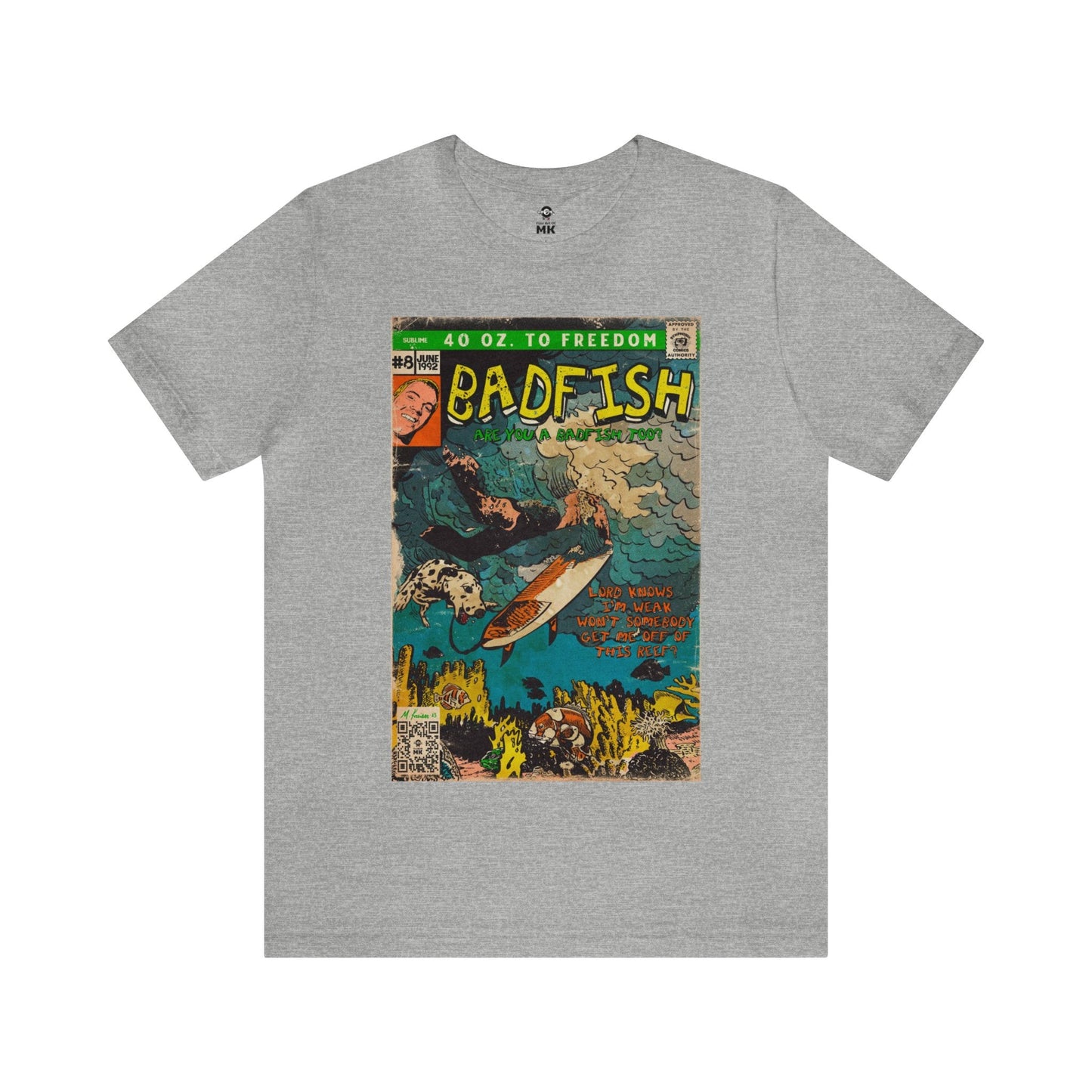 Sublime - Badfish -  Unisex Jersey Short Sleeve Tee