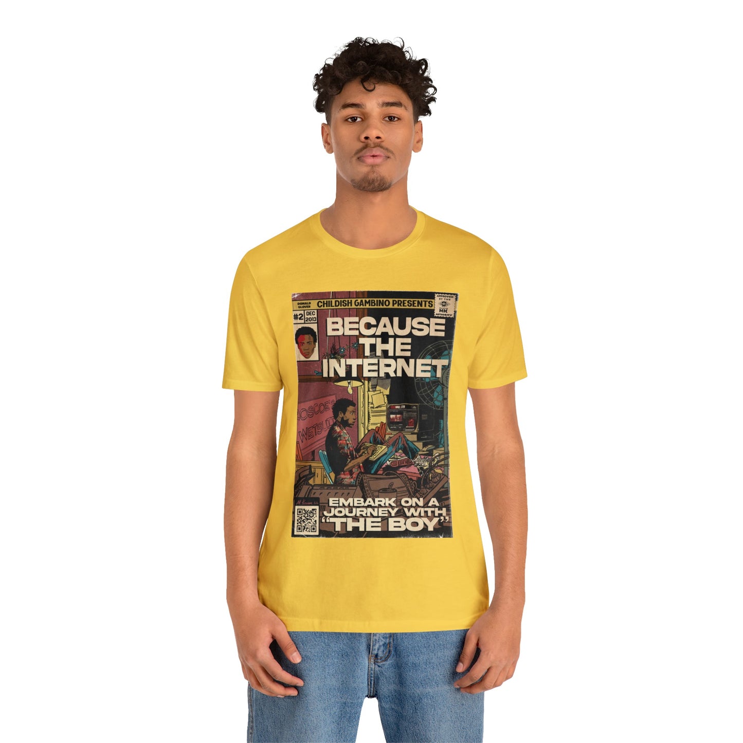 Childish Gambino- Because The Internet - Unisex Jersey Short Sleeve Tee