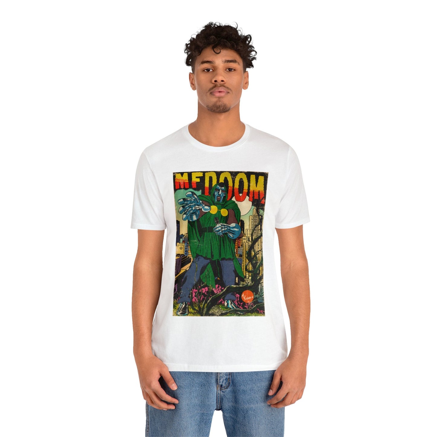 MF DOOM - Comic Book Art - Unisex Jersey T-Shirt