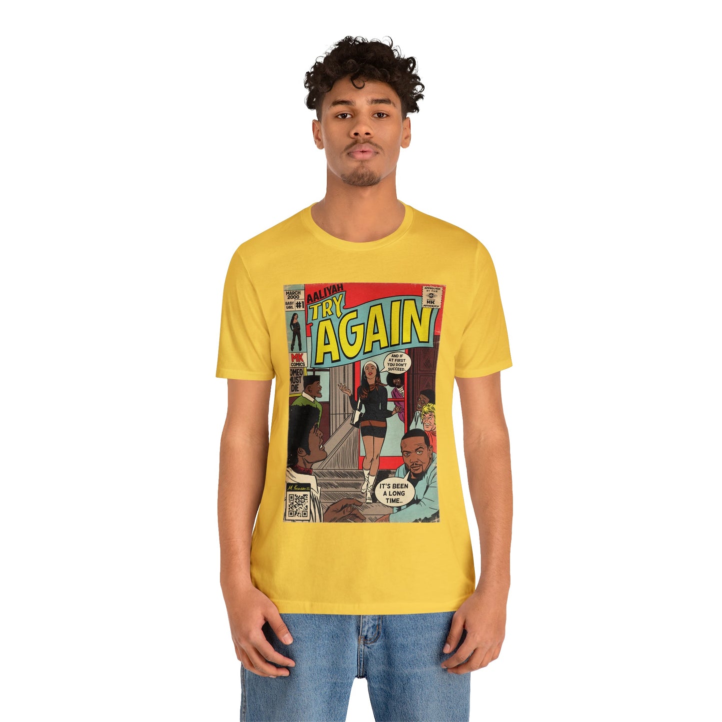 Aaliyah - Try Again - Unisex Jersey Short Sleeve Tee