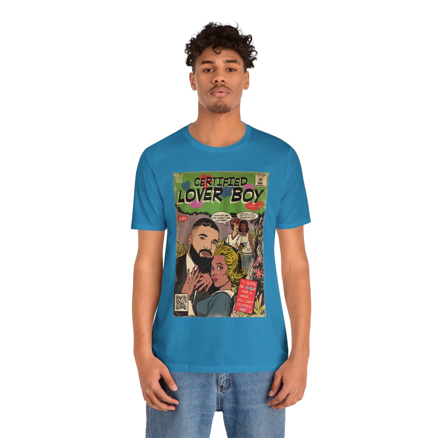 Drake - Certified Lover Boy - Hip Hop Comics - Unisex Jersey Short Sleeve Tee