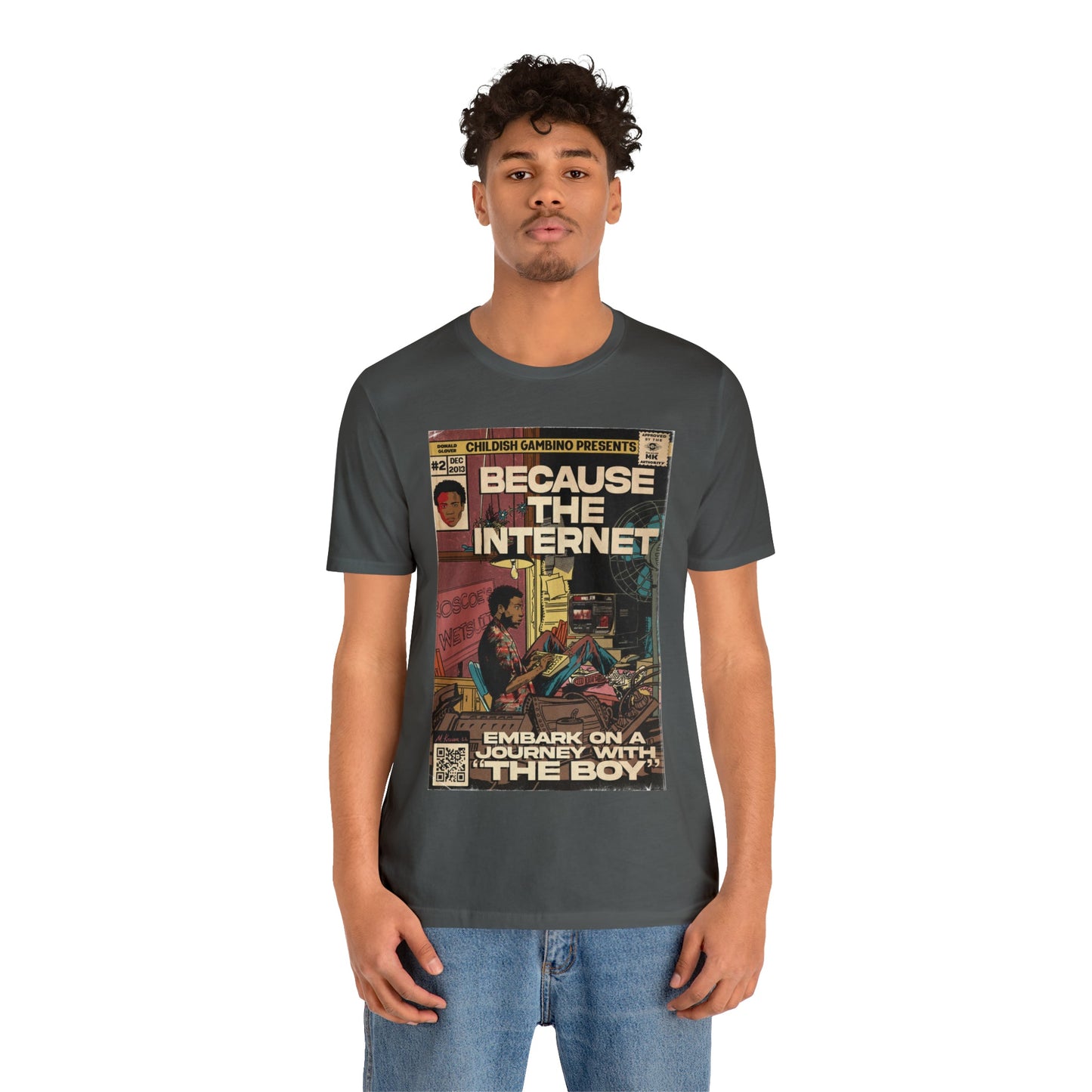 Childish Gambino- Because The Internet - Unisex Jersey Short Sleeve Tee