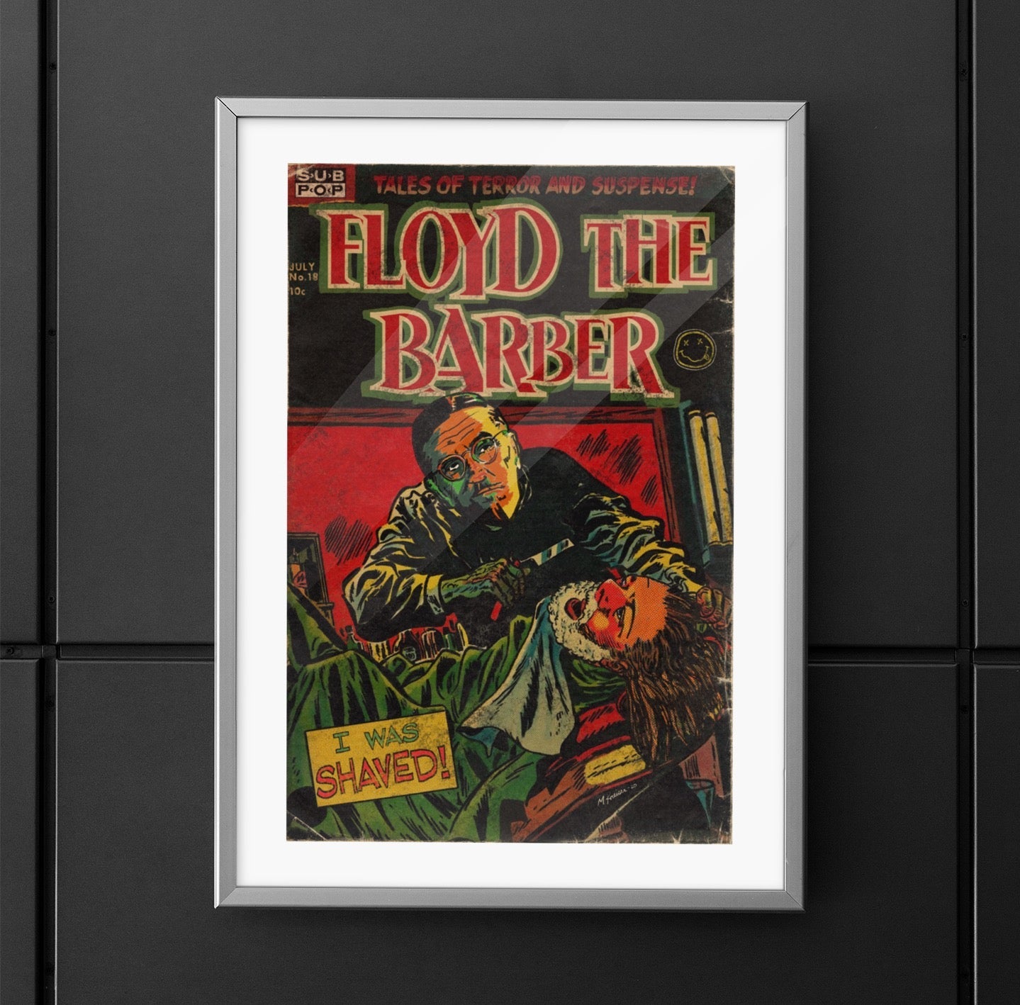 Nirvana - Floyd The Barber - Vertical Matte Poster