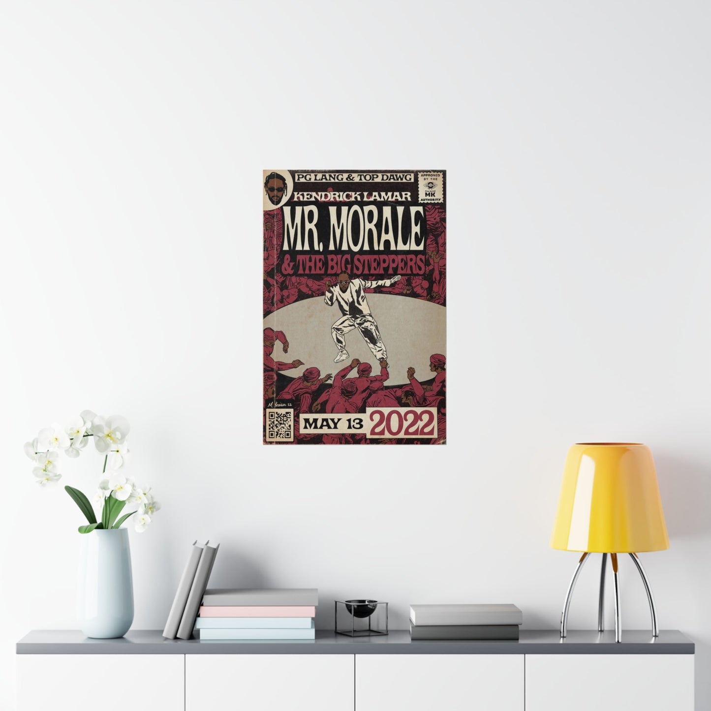 Kendrick Lamar- Mr.Morale & The Big Steppers- Vertical Matte Poster