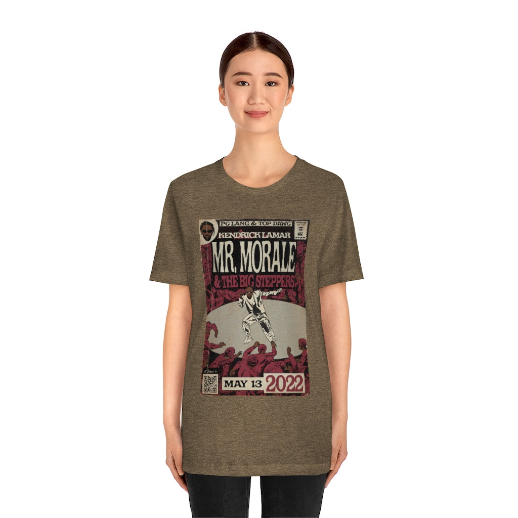 Kendrick Lamar - Mr. Morale & The Big Steppers - Comic Art -Unisex Jersey Short Sleeve Tee