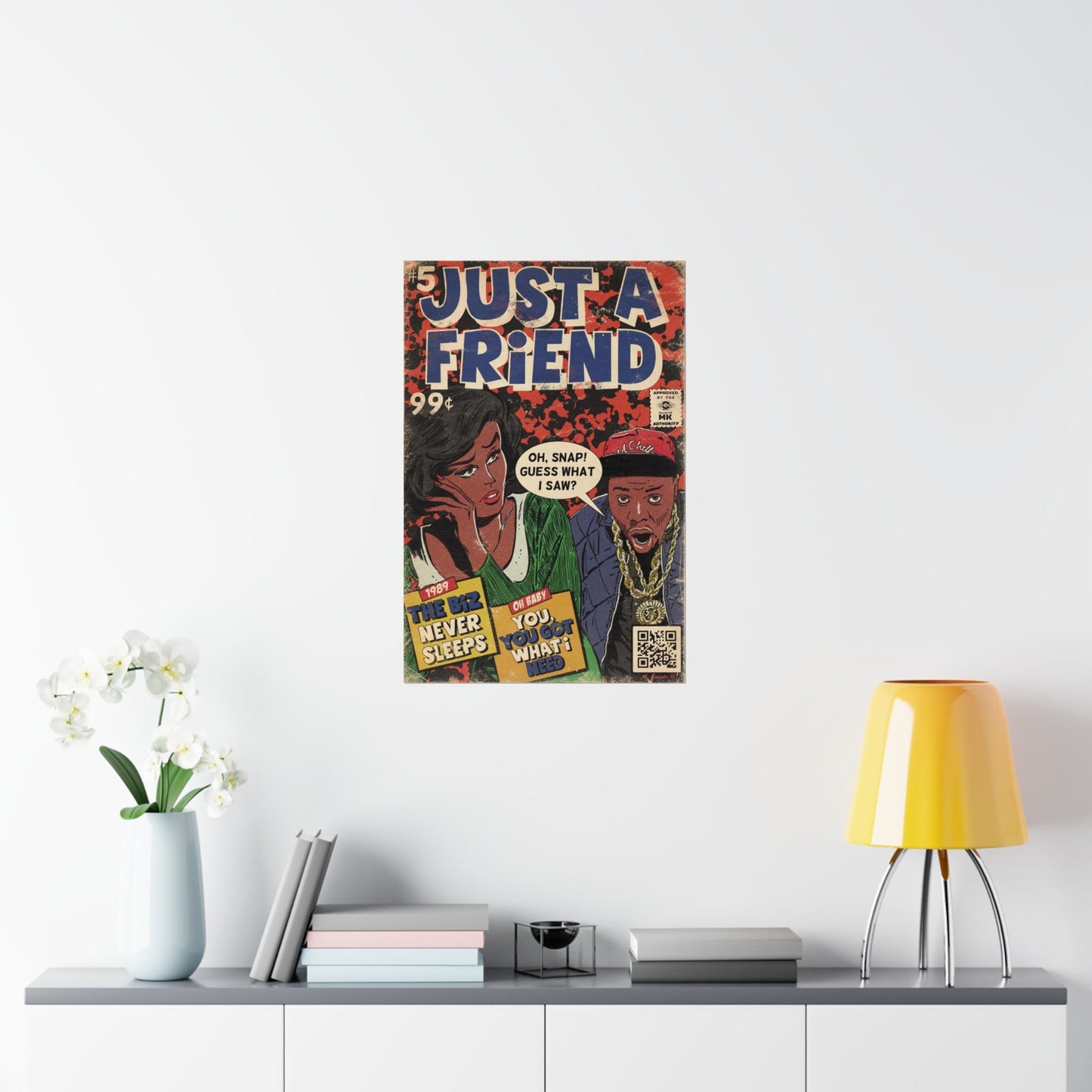 Biz Markie - Just A Friend - Vertical Matte Poster