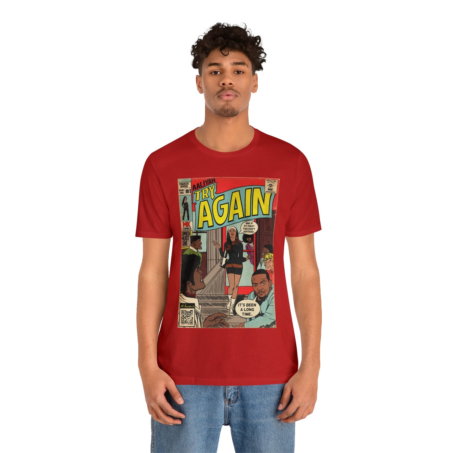 Aaliyah - Try Again - Unisex Jersey Short Sleeve Tee