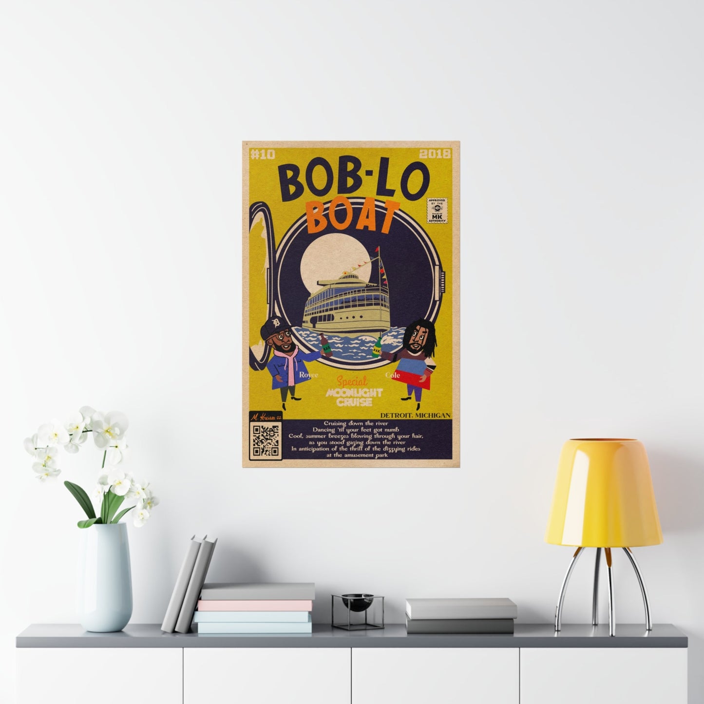 Royce Da 5’9 & J. Cole - Boblo Boat - Vertical Matte Poster