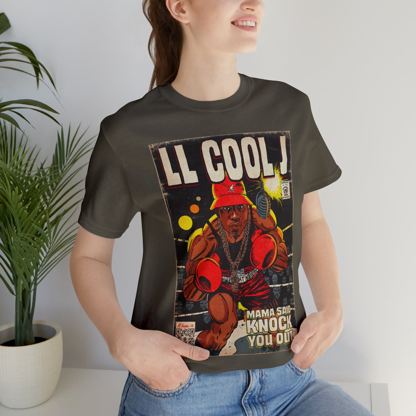 LL Cool J - Mama Said Knock You Out - Unisex Jersey Short Sleeve Tee