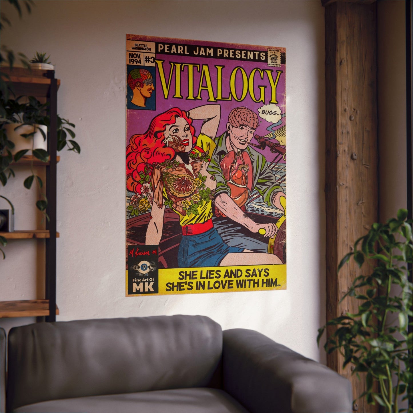 Pearl Jam - Vitalogy - Matte Vertical Posters