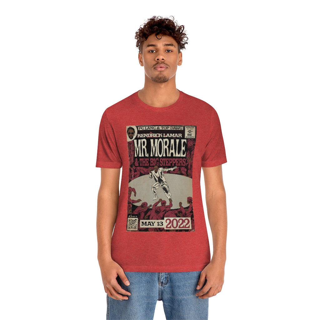 Kendrick Lamar - Mr. Morale & The Big Steppers - Comic Art -Unisex Jersey Short Sleeve Tee