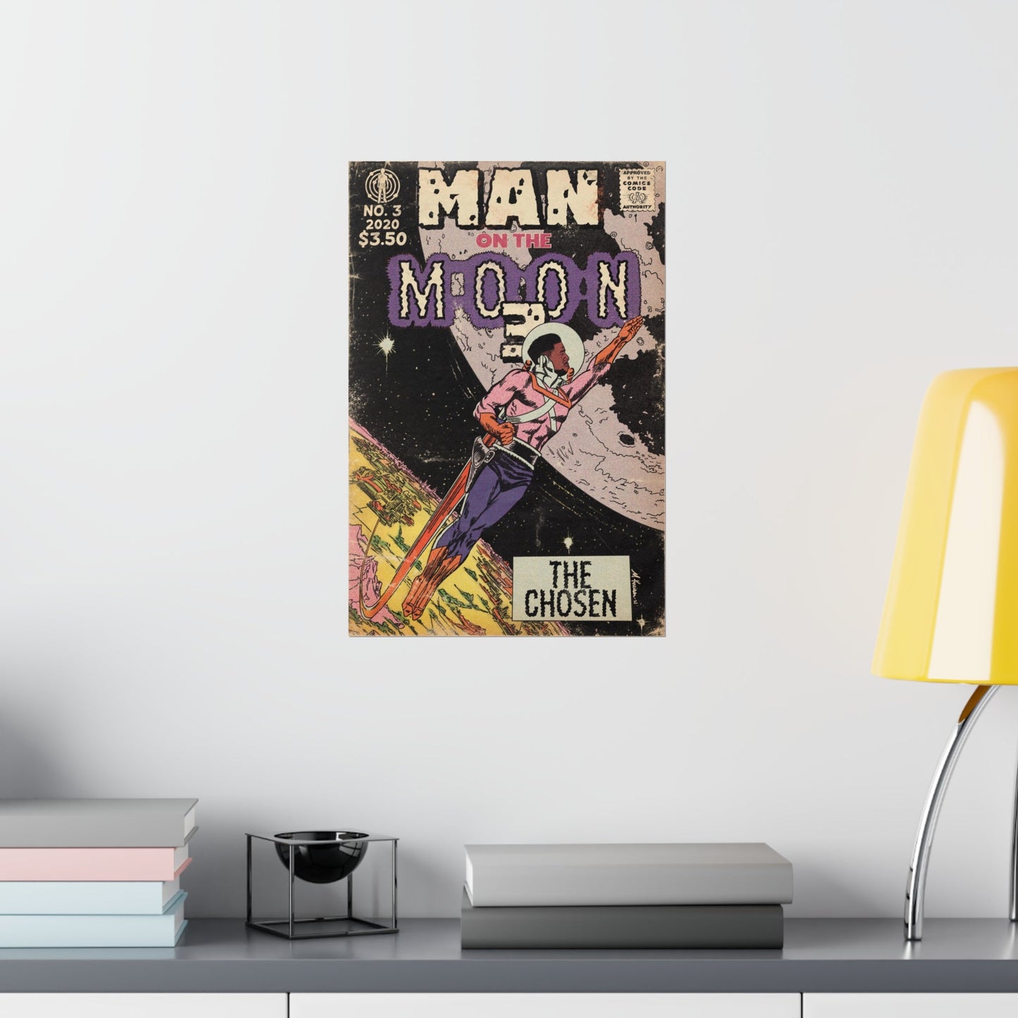 Kid Cudi - Man On The Moon 3 -Vertical Matte Poster