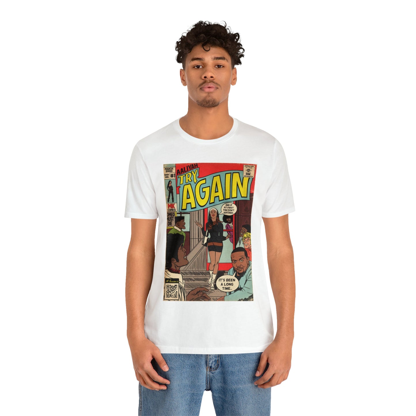 Aaliyah - Try Again - Unisex Jersey Short Sleeve Tee