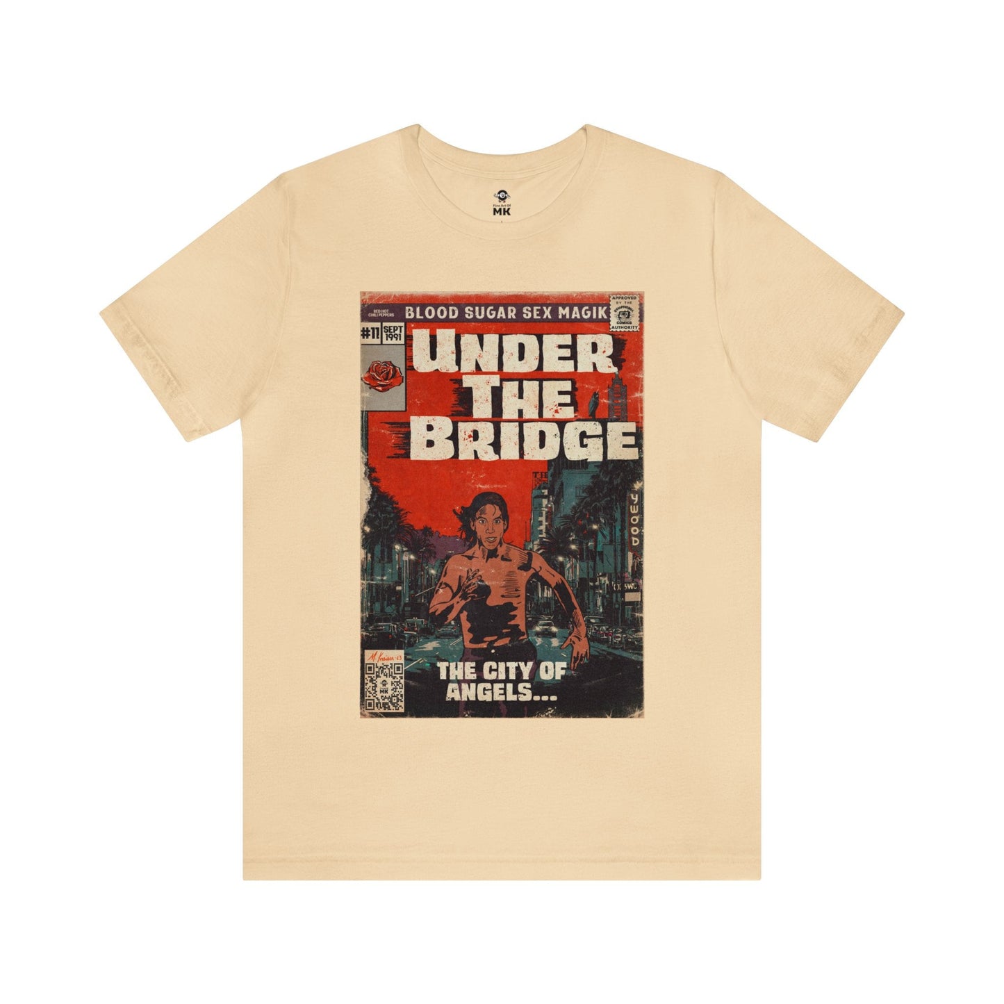 Red Hot Chili Peppers- Under The Bridge - Unisex Jersey Short Sleeve Tee