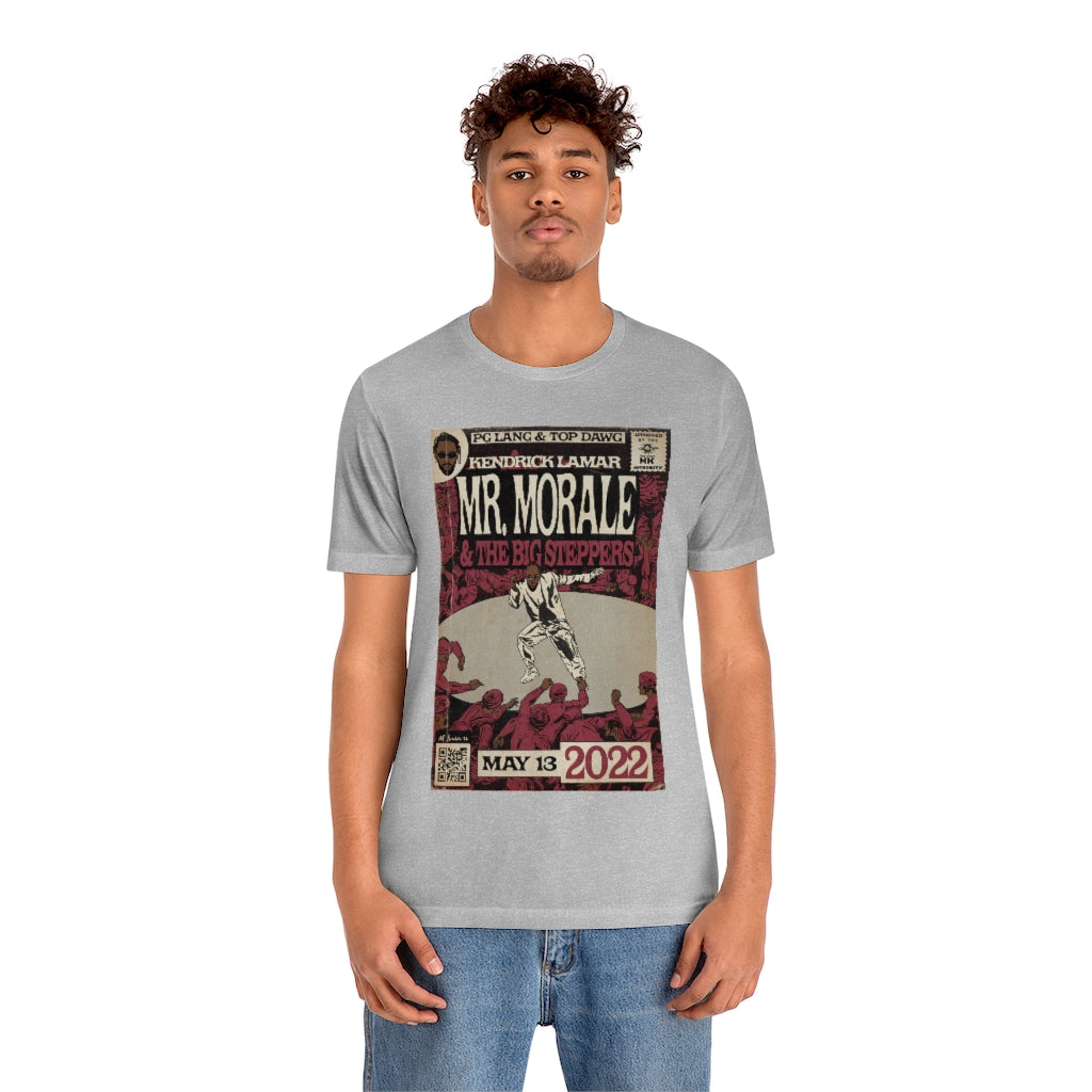 Kendrick Lamar - Mr. Morale & The Big Steppers - Comic Art -Unisex Jersey Short Sleeve Tee