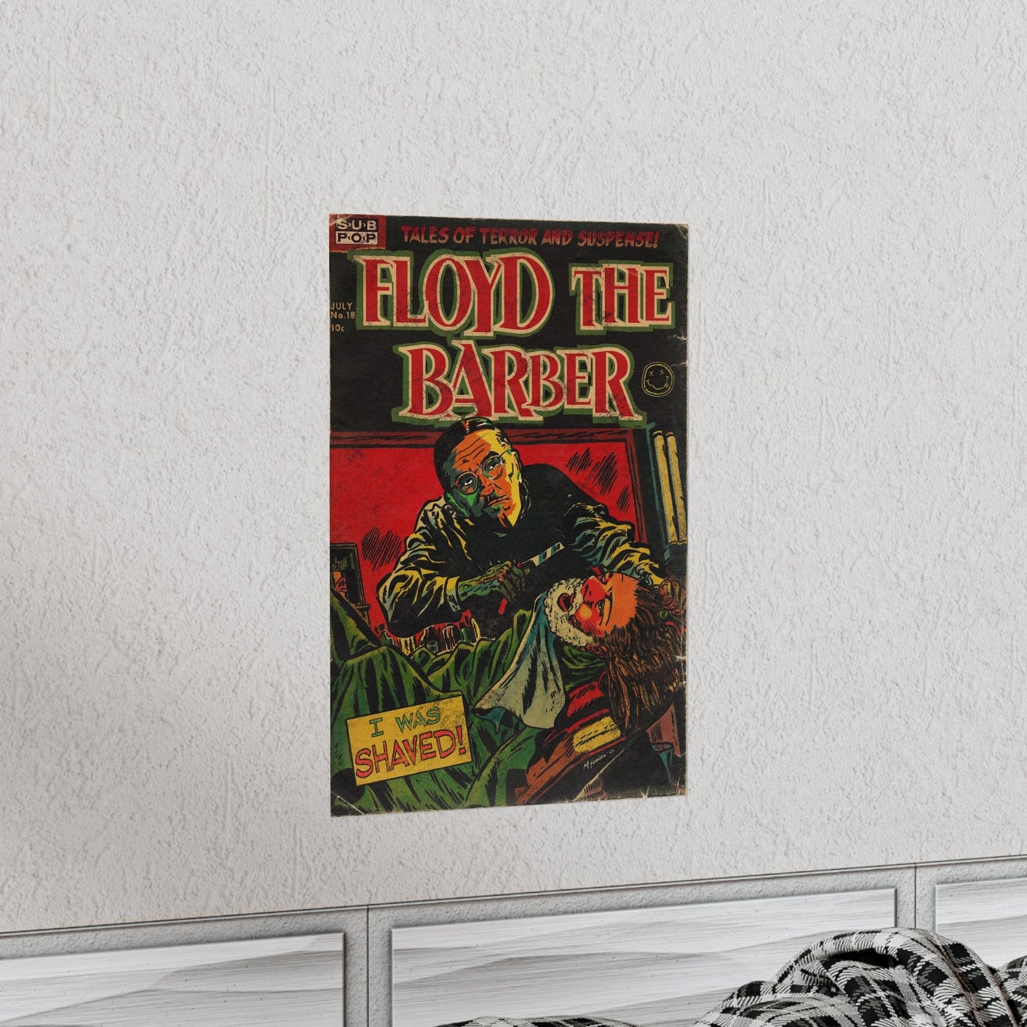 Nirvana - Floyd The Barber - Vertical Matte Poster