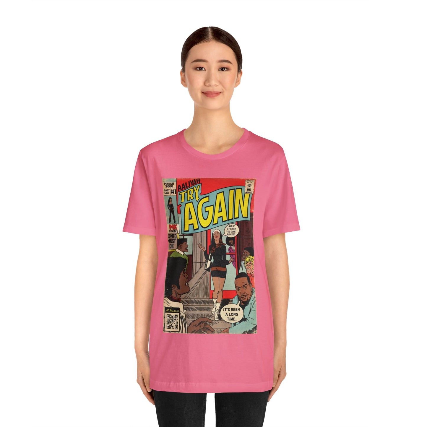 Aaliyah - Try Again - Unisex Jersey Short Sleeve Tee